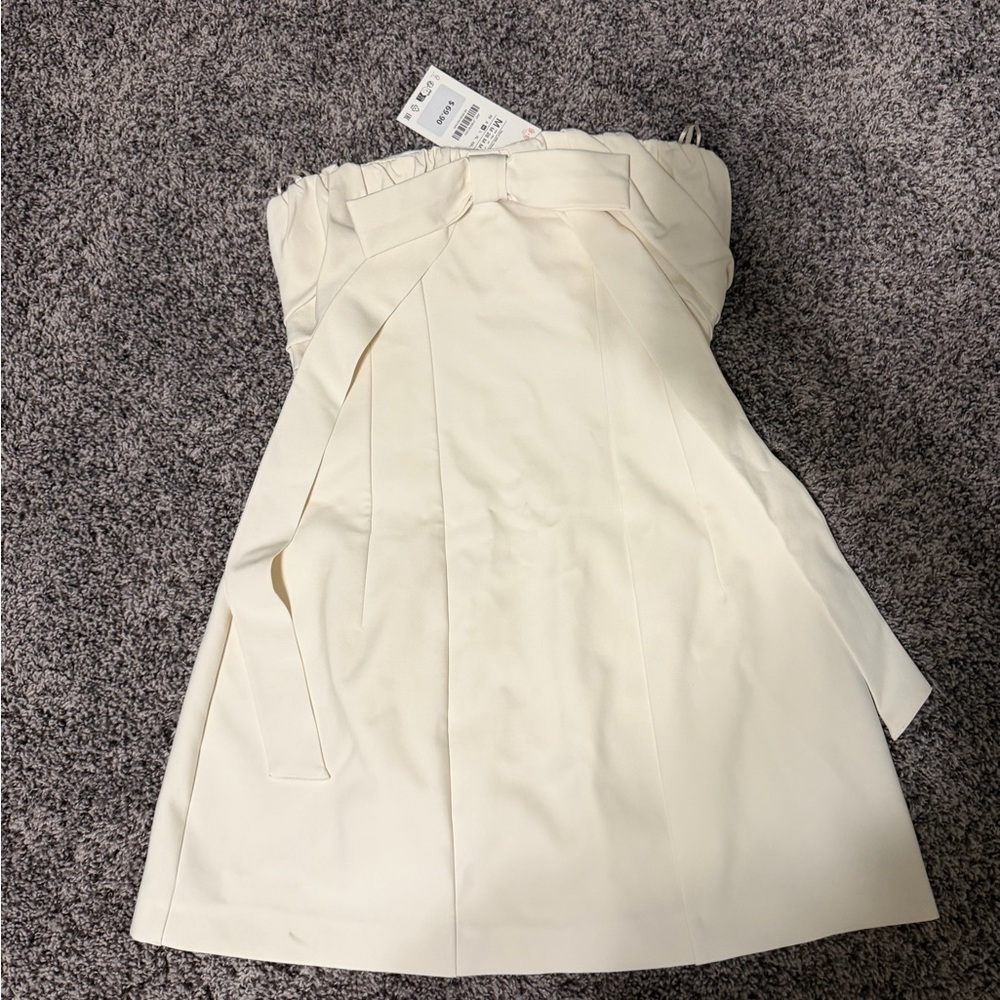 Zara Cream Mini Dress